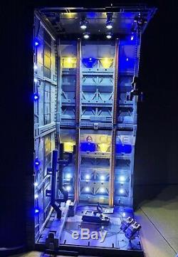 12 LED Light Display Case Machine Nest Base for Action Figure model Gundam etc