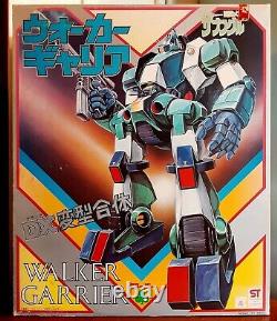 1982 Clover Xabungle Walker Garrier DX Damaged Galliar Gundam Popy Godaikin