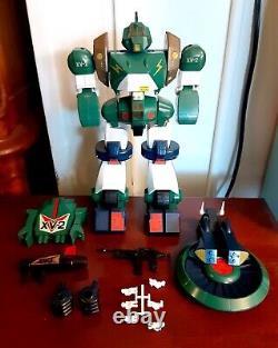 1982 Clover Xabungle Walker Garrier DX Damaged Galliar Gundam Popy Godaikin