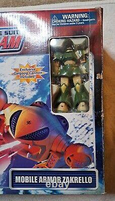 2001 Bandai Mobile Suit Gundam Fighter Armor Zakrello MSG Open Box