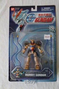 2003 Bandai Deluxe Mobile Suit Mobile Fighter Gundam G Mummy Fig MOC NEW Vintage