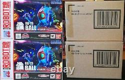 2 X Lot Gundam Robot Spirits A. N. I. M. E. Rb-79 Ball Exclusive Tamashii Bandai New