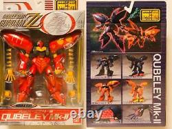 3set Gundam ZZ Figure MS in Action MIA ZZ Gundam Qubeley Mk-II Black Red