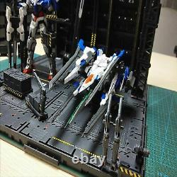 4X Mechanical Chain Action Base Machine Nest For MG 1/100 Gundam Model WithDecals