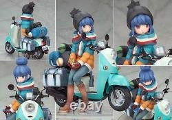 Alter Yuru Camp Rin Shima with Scooter 1/10 Complete Figure NEW