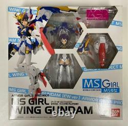 Armor Girls Project MS Girl Wing Gundam EW Version Action Figure Bandai Japan