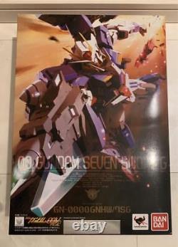 BANDAI METAL BUILD GN-0000GNHWith7SG 00 GUNDAM SEVEN SWORD/G Action Figure Used