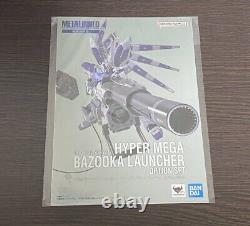 BANDAI METAL BUILD Hi-v Gundam Hyper Mega Bazooka Launcher Option Set Figure