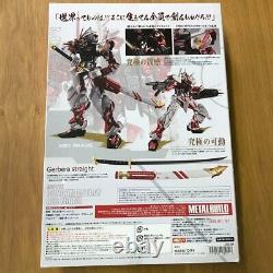 BANDAI METAL BUILD Mobile Suit Gundam SEED ASTRAY Red Frame 180mm Action Figure