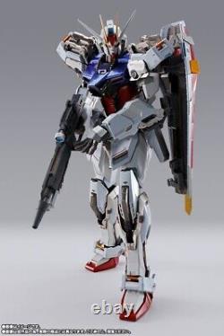 BANDAI METAL BUILD Strike Gundam Heliopolis Rollout Ver Action Figure Anime toy