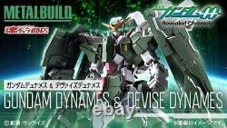 BANDAI Metal Build GUNDAM 00 DYNAMES & DEVISE DYNAMES Figure 180mm PVC F/S