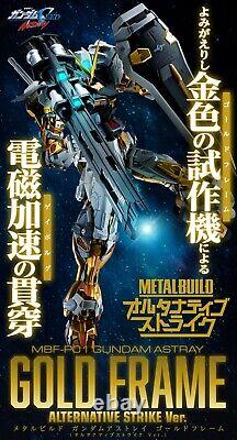BANDAI Metal Build GUNDAM MBF-P01 ASTRAY Figure GOLD FRAME ALTERNATIVE STRIKE