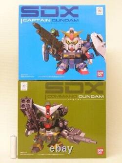 BANDAI SD Gundam SDX Captain Gundam/Command Gundam Action Figure