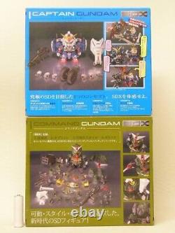 BANDAI SD Gundam SDX Captain Gundam/Command Gundam Action Figure