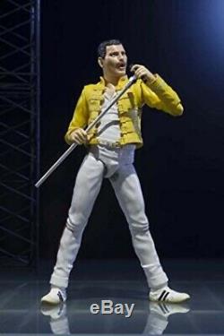 BANDAI S. H. Figuarts Freddie Mercury Queen Action Figure with Tracking NEW