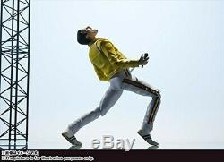 BANDAI S. H. Figuarts Freddie Mercury Queen Action Figure with Tracking NEW