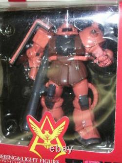 BANPRESTO Gundam Series Weathering & Light Figure Zaku for Char and 3 others