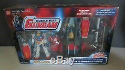 BanDai Mobile Suit Gundam 2001 Deluxe Edition RX-78 Gundam & G-Fighter MIB