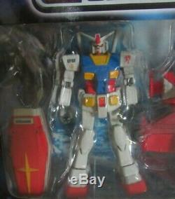 BanDai Mobile Suit Gundam 2001 Deluxe Edition RX-78 Gundam & G-Fighter MIB