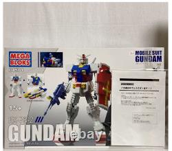 Bandai 2005 Gundam RX-78-2 Mega Blocks RX-78-2 Suit 30th Anniversary Figure