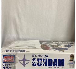 Bandai 2005 Gundam RX-78-2 Mega Blocks RX-78-2 Suit 30th Anniversary Figure