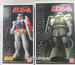 Bandai DX Sofvi Soft Vinyl Suit Gundam & Zaku II 2 Body Set Mobile Suit Gundam