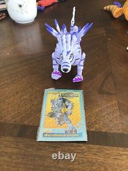 Bandai Digimon Digivolving Weregarurumon Garurumon Figure Card Season 1