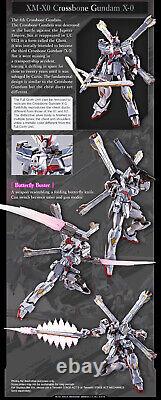 Bandai Exclusive Metal Build Crossbone Gundam X-0 Fullcloth Die-Cast Figure MISB