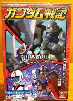 Bandai Gundam Battlefield Action Figures Complete Set Of 4
