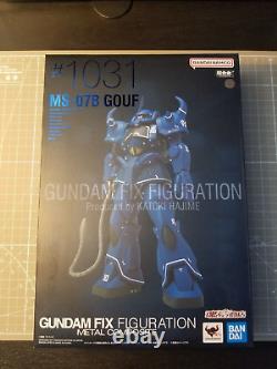 Bandai Gundam Fix Figuration Metal Composite Gffmc Ms-07b Gouf (read Info)