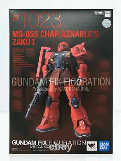 Bandai Gundam Fix Figuration Metal Composite MS-05S Char Aznable's Zaku I Figure