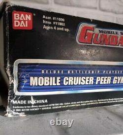 Bandai Gundam Mobile Suit Cruiser Peer Gynt Deluxe Battleship Playset 2001