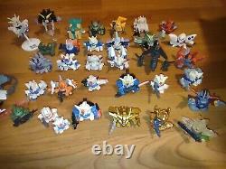 Bandai Gundam SD Mini Figure Lot of 33 Full Color Made In China B. 03 SA. S