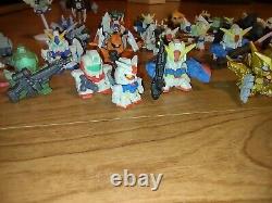 Bandai Gundam SD Mini Figure Lot of 33 Full Color Made In China B. 03 SA. S