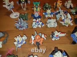 Bandai Gundam SD Mini Figure Lot of 33 Full Color Made In China B. 03 SA. S