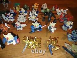 Bandai Gundam SD Mini Figure Lot of 33 Full Color Made In China B. 03 SA. S