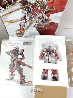 Bandai Gundam Seed Astray Red Frame Metal Build Action Figure Missing Parts