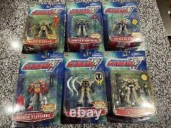 Bandai Gundam Wing 2000 Lot Wing Zero Deathscythe Tallgeese Heavyarms Lot Of 6