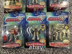 Bandai Gundam Wing 2000 Lot Wing Zero Deathscythe Tallgeese Heavyarms Lot Of 6