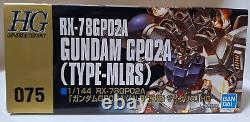 Bandai HGUC Gundam 0083 GUNDAM GP02A Type-MLRS 1/144 Scale Plastic Model Kit