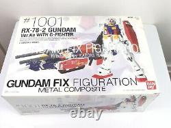 Bandai METAL COMPOSITE RX-78-2 Gundam Ver. Ka WITH G Fighter # 1001