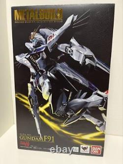 Bandai Metal Build Gundam F91 Mobile Suit Action Figure Tamashii Nations New
