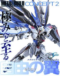 Bandai Metal Build Gundam Freedom Concept 02 Action Figure Reissue