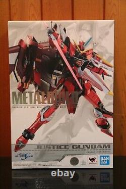 Bandai Metal Build Justice Gundam Action Figure Mobile Suit Gundam Seed