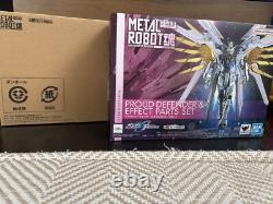 Bandai Metal Robot Spirits Proud Defender & Effect Parts Set Figure Japan