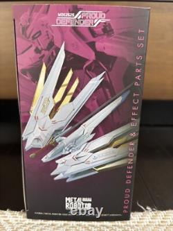 Bandai Metal Robot Spirits Proud Defender & Effect Parts Set Figure Japan