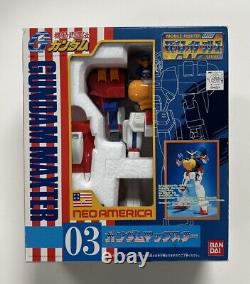 Bandai Mobile Fighter G GUNDAM MAXTER Neo America 03 Mobile Suit Robot Japan NEW