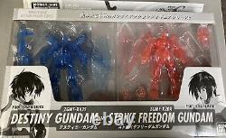 Bandai Mobile Suit Gundam Destiny Strike Freedom Clear Gundam Action Figure MSIA