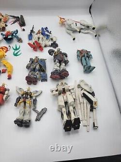 Bandai Mobile Suit Gundam Huge Lot Figures, Accessories Parts, AWESOME! As IS