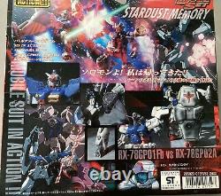 Bandai Mobile Suit Gundam Stardust Memory GP-01 Vs GP-02 Action Figure Msia